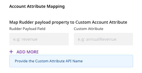 gainsight px account custom attribute mapping